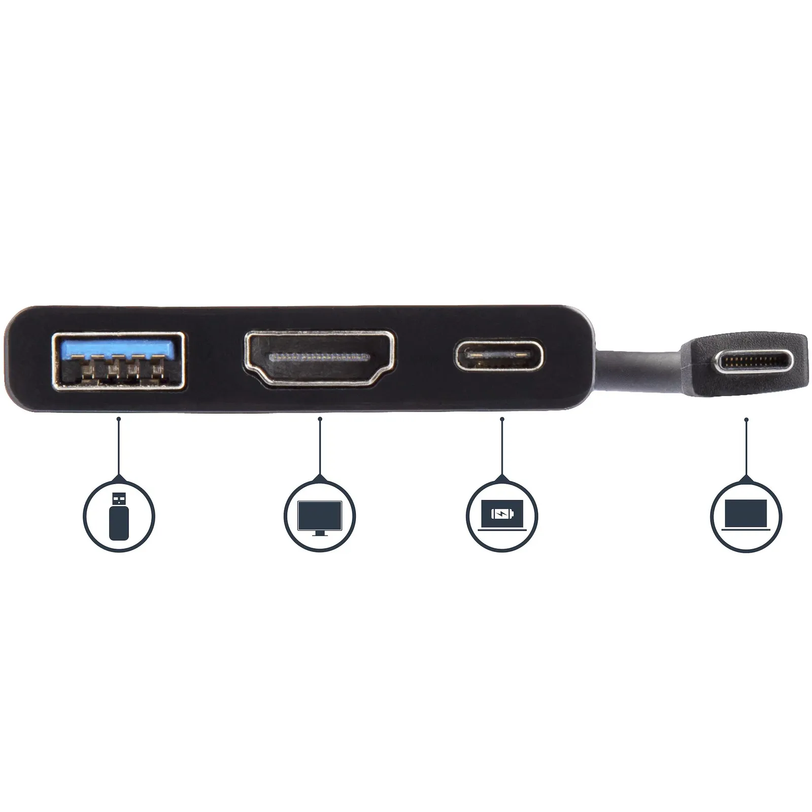 StarTech.com CDP2HDUACP laptop dock/port replicator – slika 4