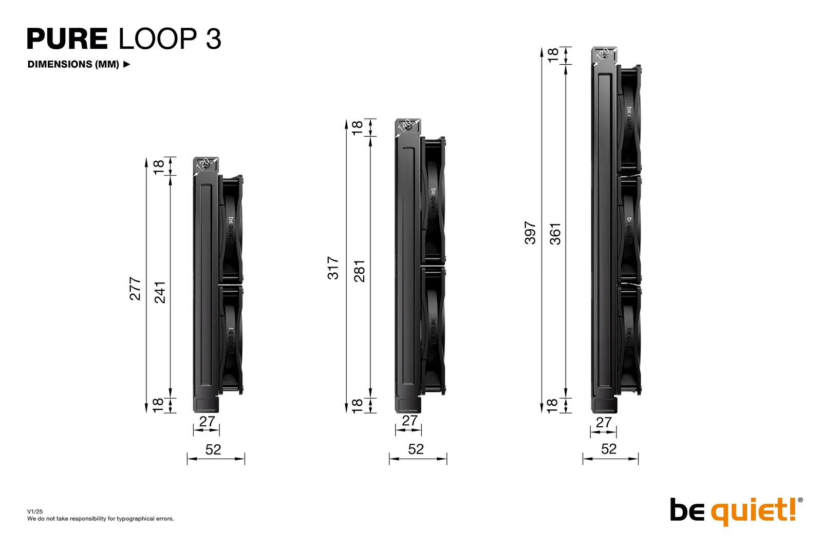 be quiet! Pure Loop 3 | 360mm – slika 7