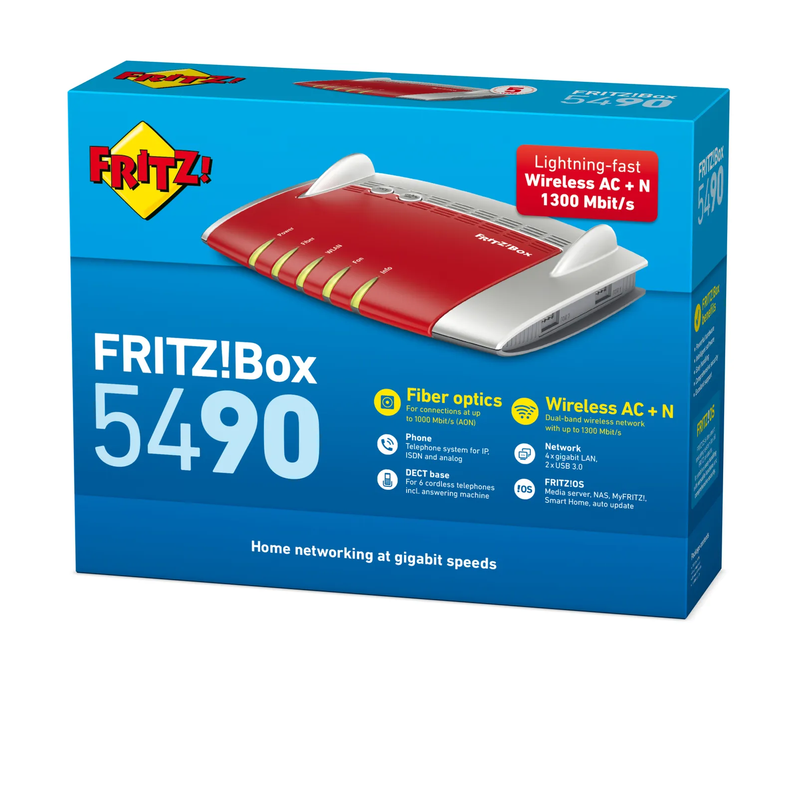 FRITZ! Box 5490 wireless router – slika 3