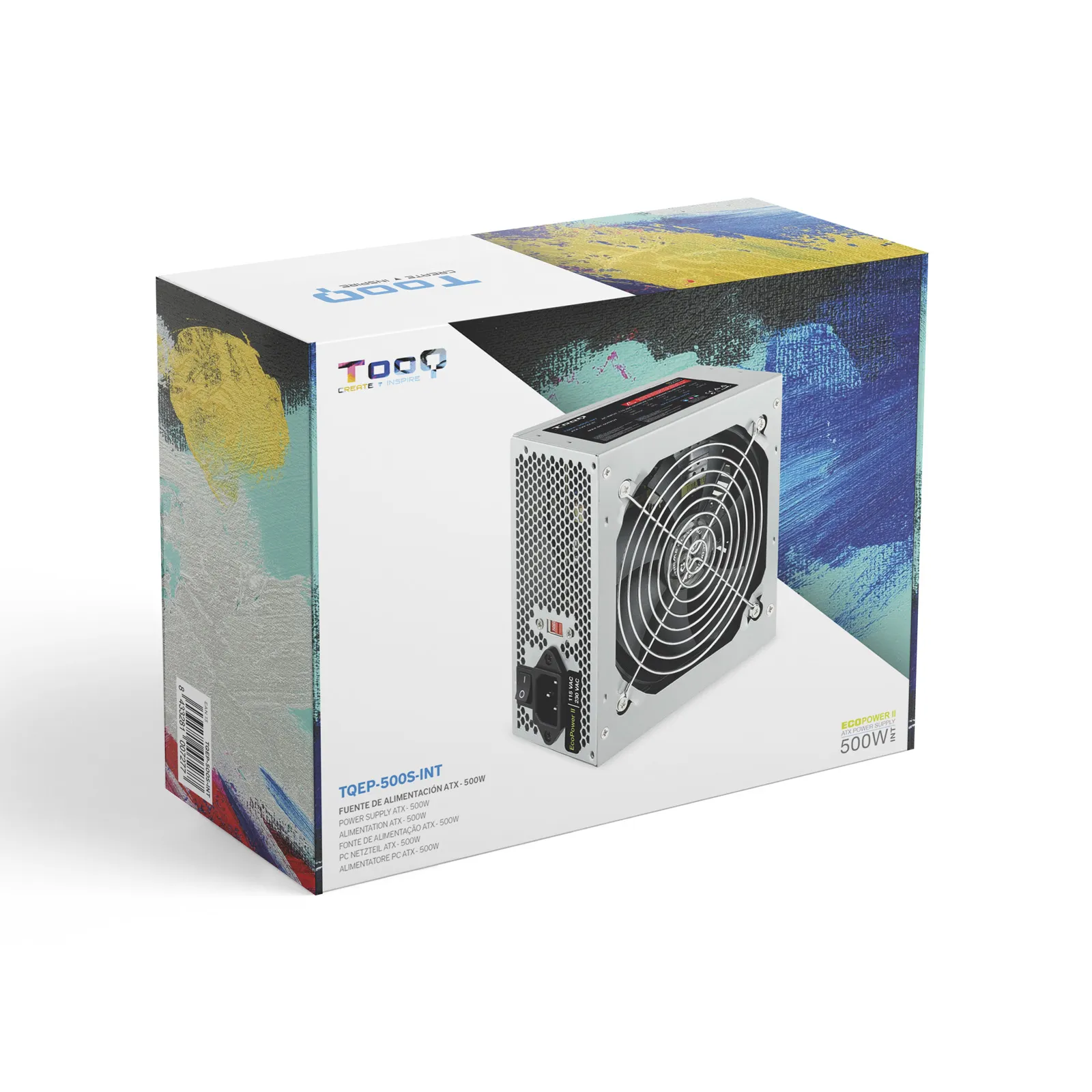 TooQ TQEP-500S-INT power supply unit – slika 9