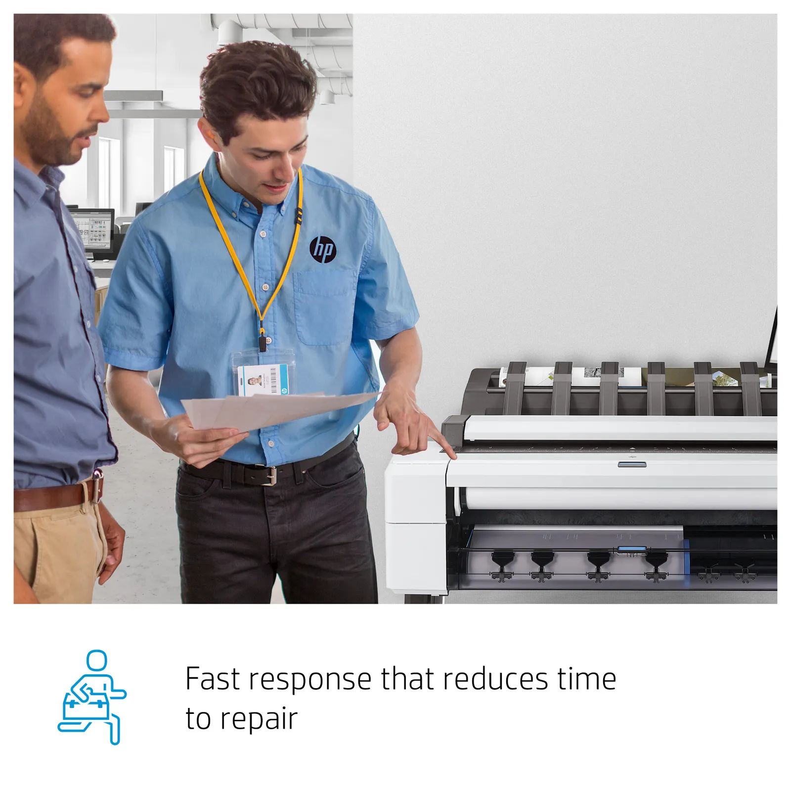 HP DesignJet T2600dr 36-in PostScript Multifunction Printer large format printer – slika 5