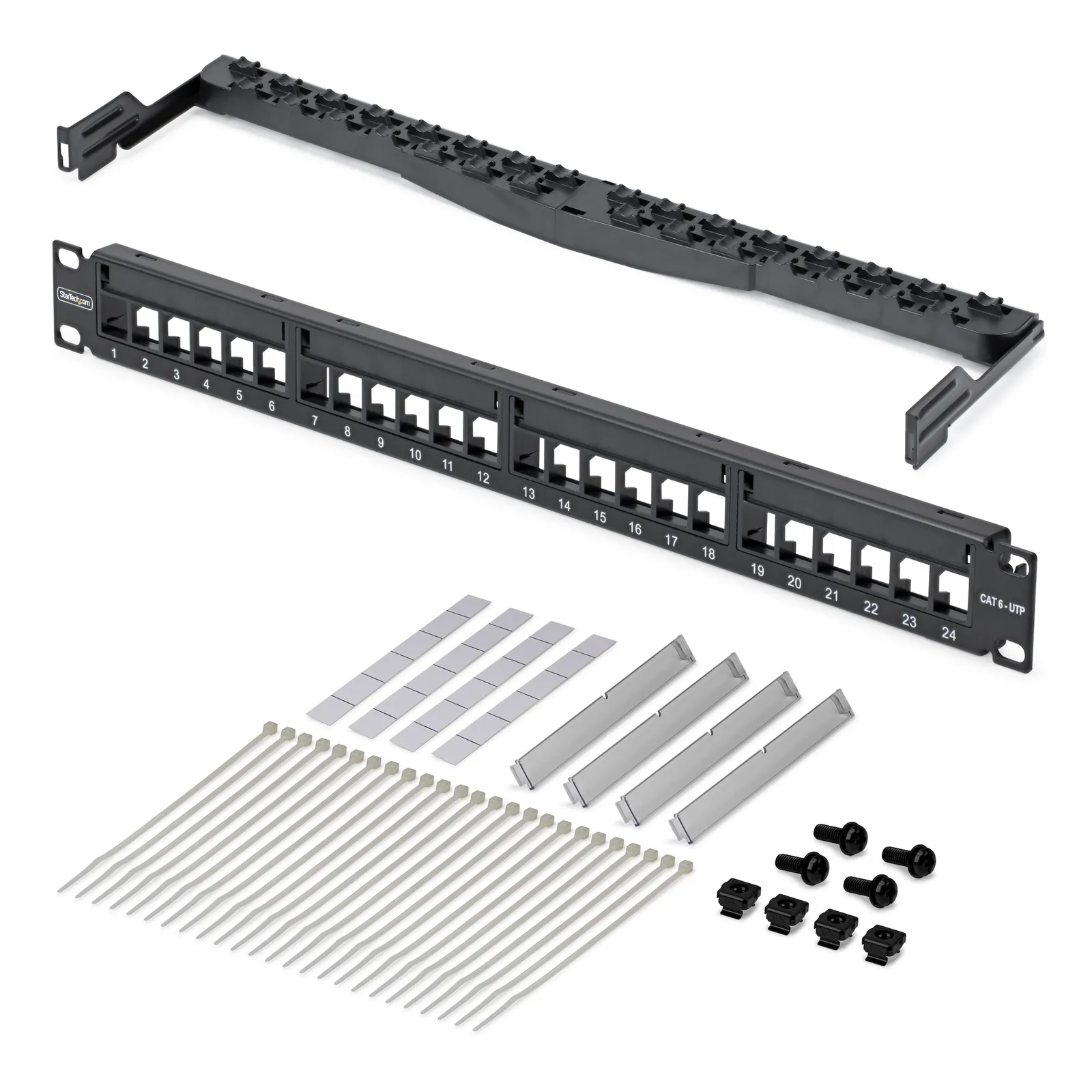 StarTech.com C6PANELUTP241UCM patch panel – slika 6
