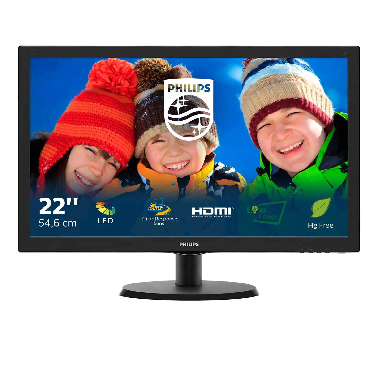 Philips 223V5LHSB/75 computer monitor – slika 2