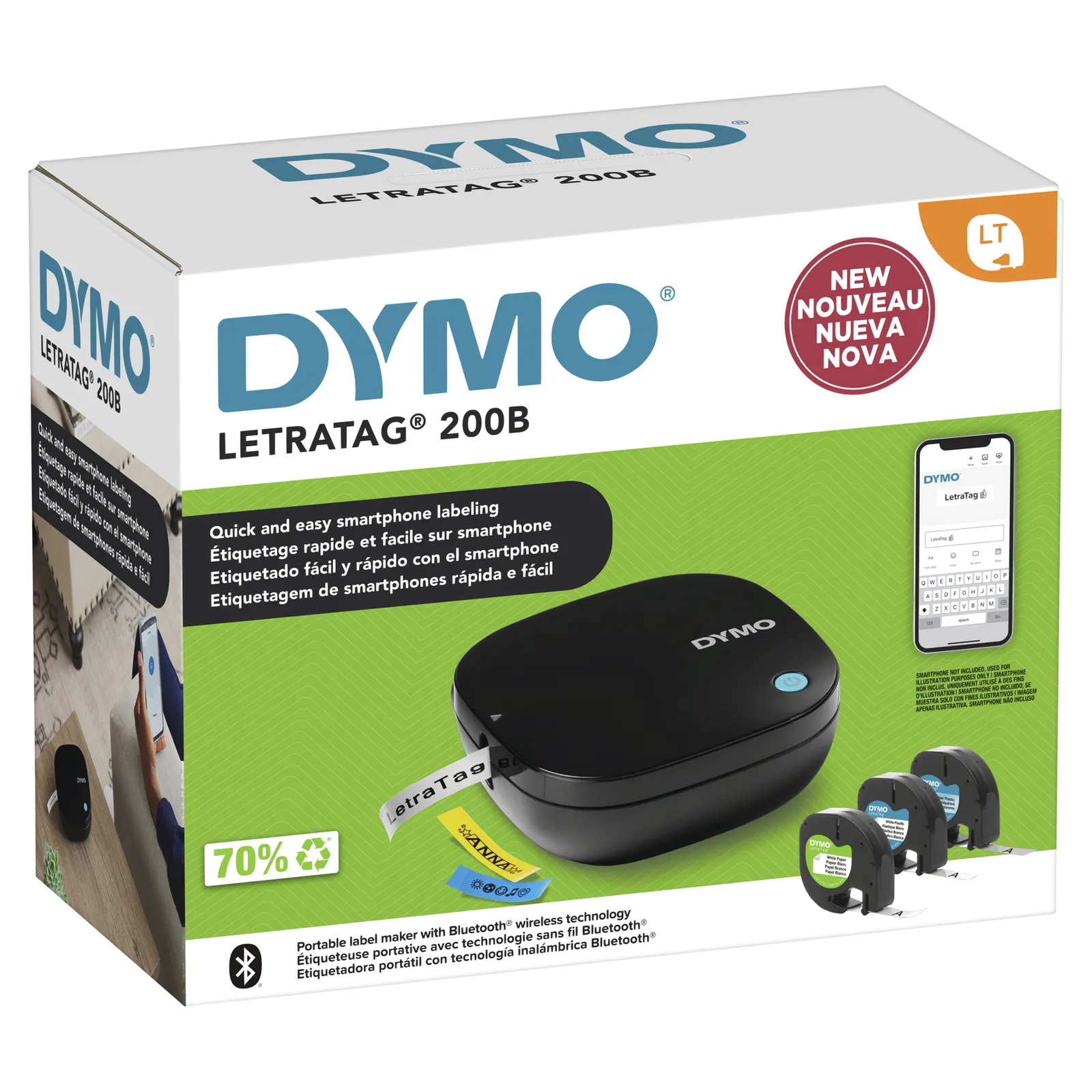 DYMO LetraTag 200B label printer