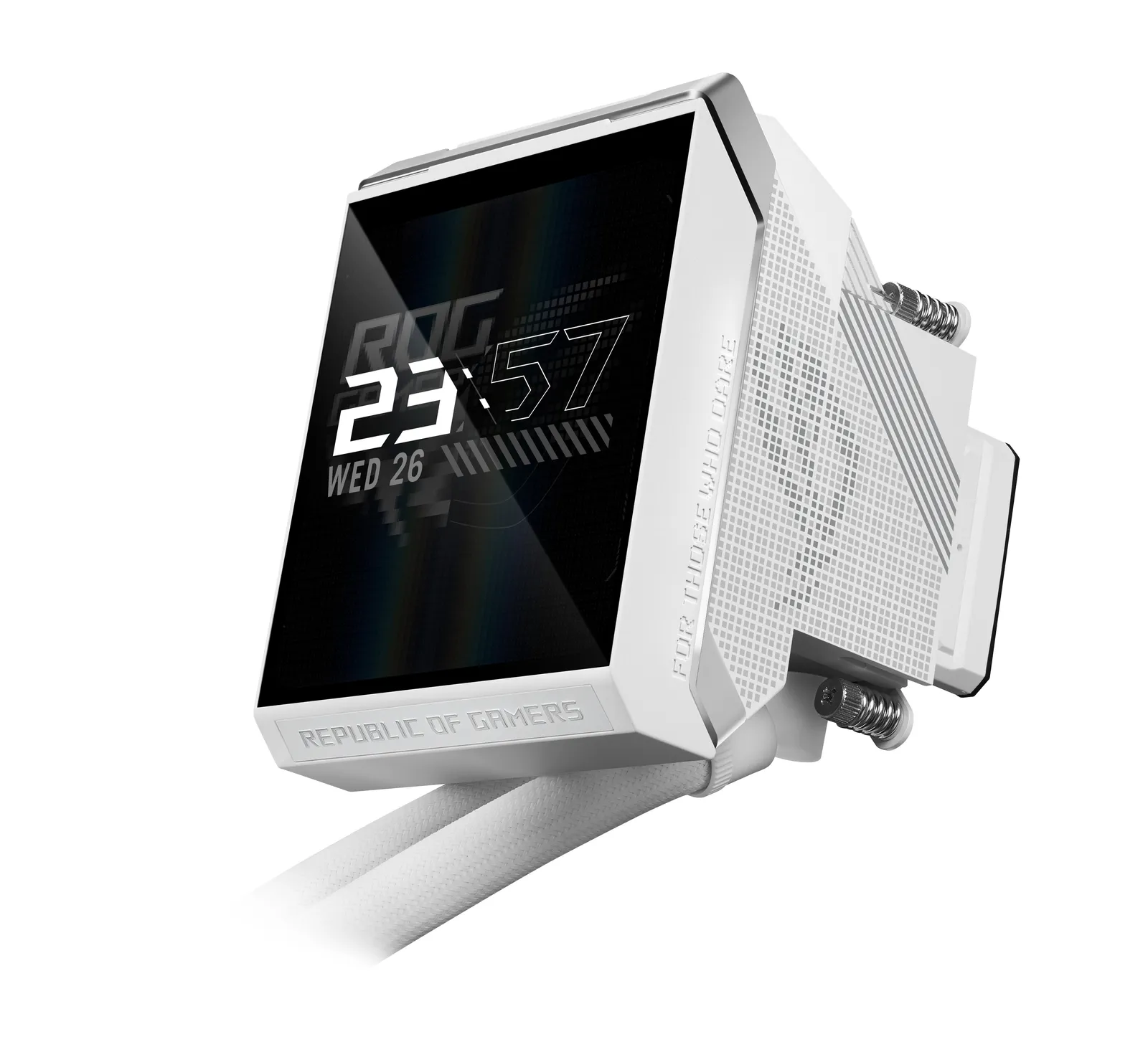ASUS ROG Strix LC IV 360 ARGB LCD White Edition – slika 10