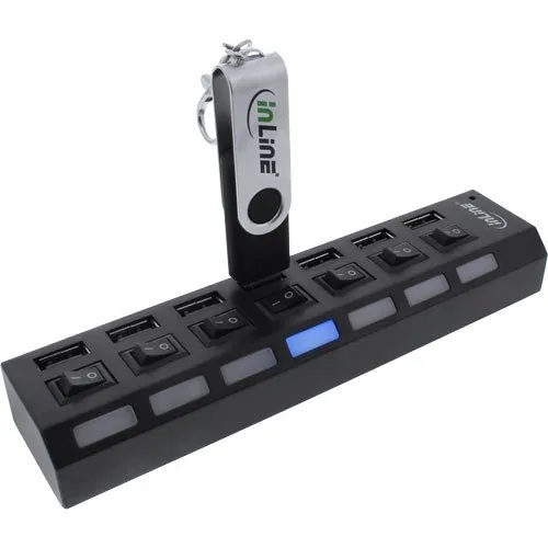InLine 33287G interface hub – slika 2