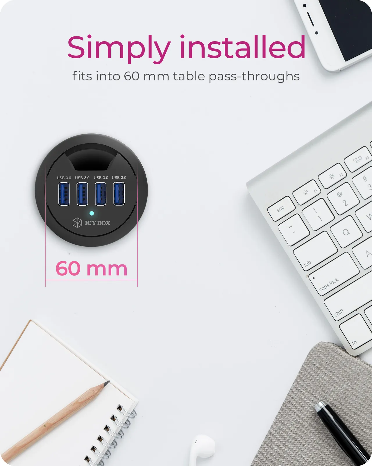 ICY BOX IB-HUB1403 – slika 2