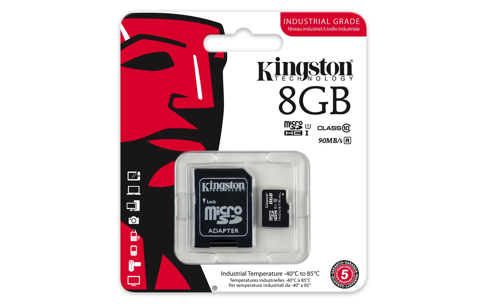 Kingston Technology Industrial Temperature microSD UHS-I 8GB – slika 6