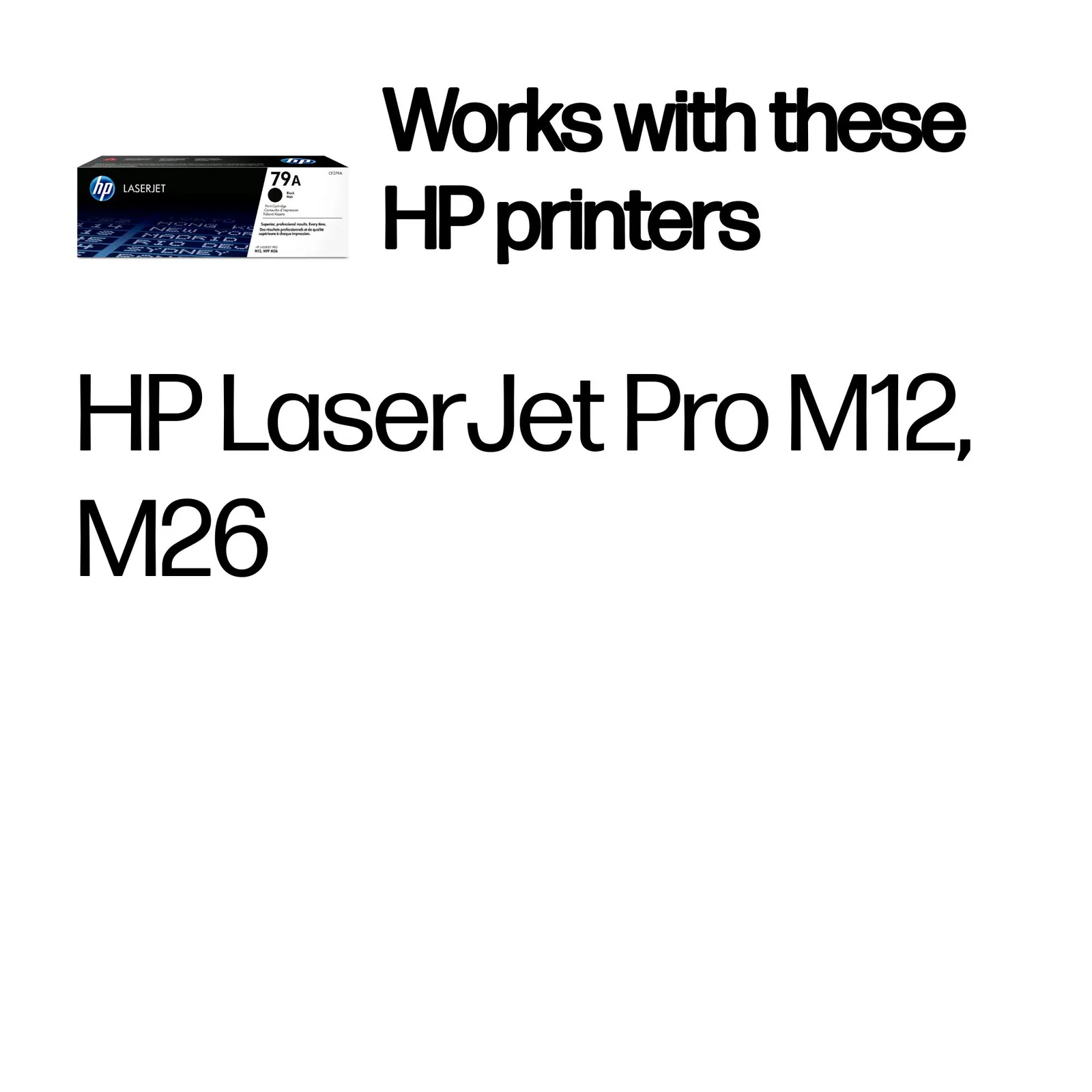 HP 79A Black Original LaserJet toner cartridge – slika 2
