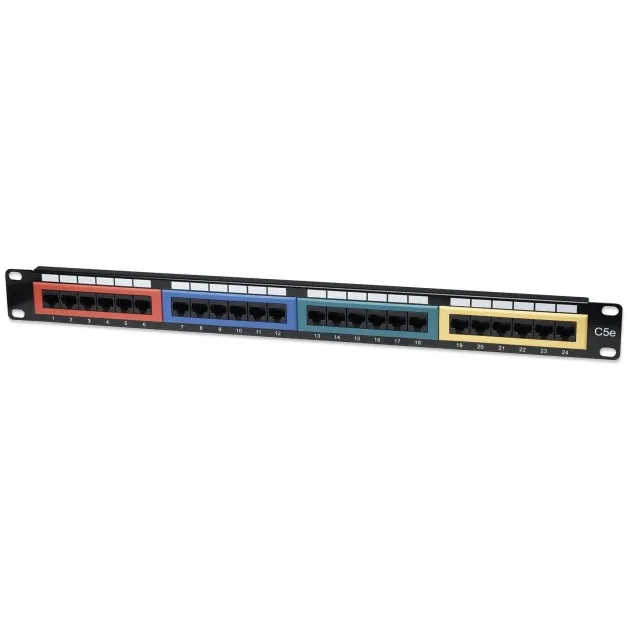 Techly I-PP 24-RU-COL patch panel