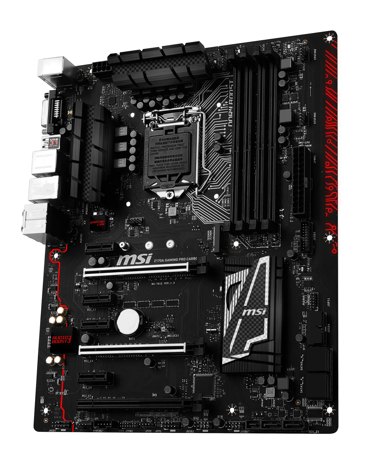 MSI Z170A GAMING PRO CARBON – slika 7