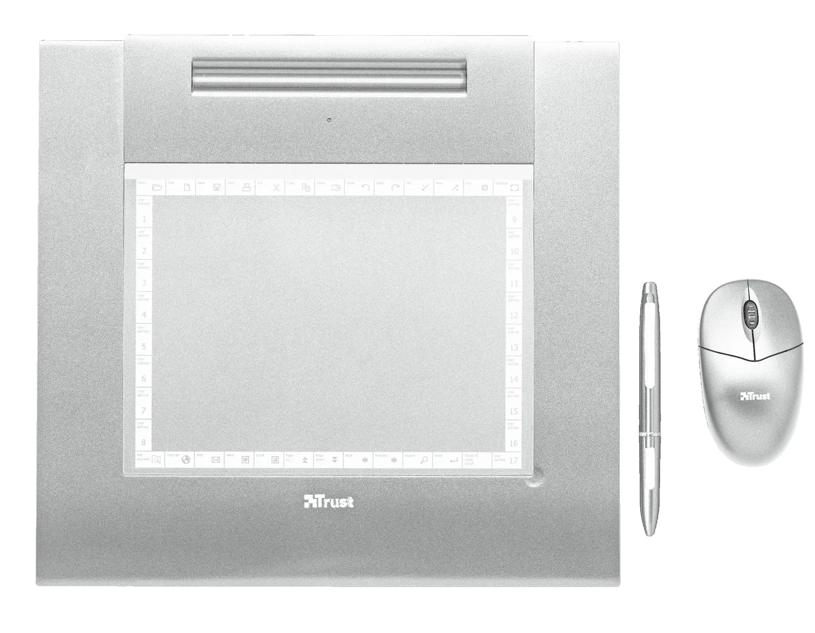 Trust Slimline Design Tablet for Mac graphic tablet – slika 3