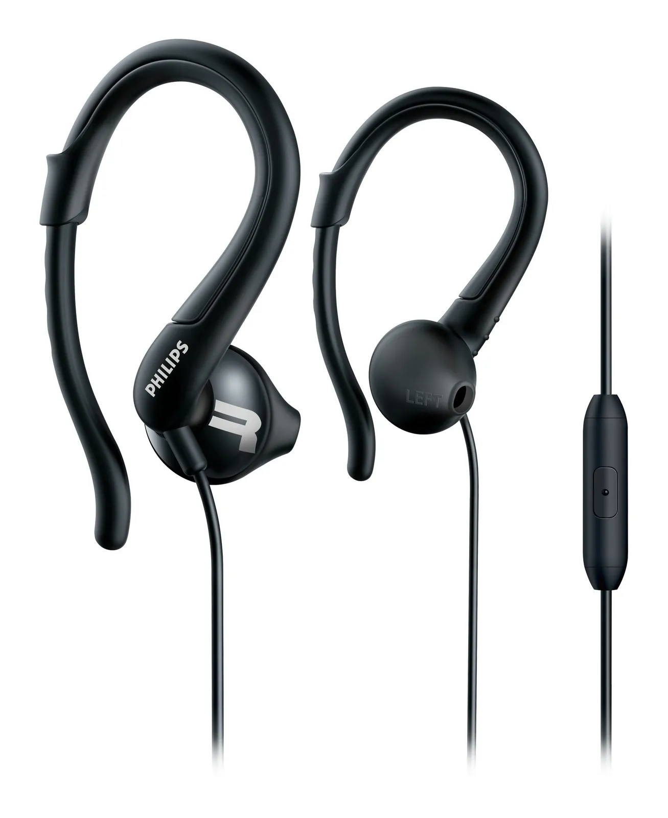 Philips ActionFit SHQ1255TBK/00 headphones/headset