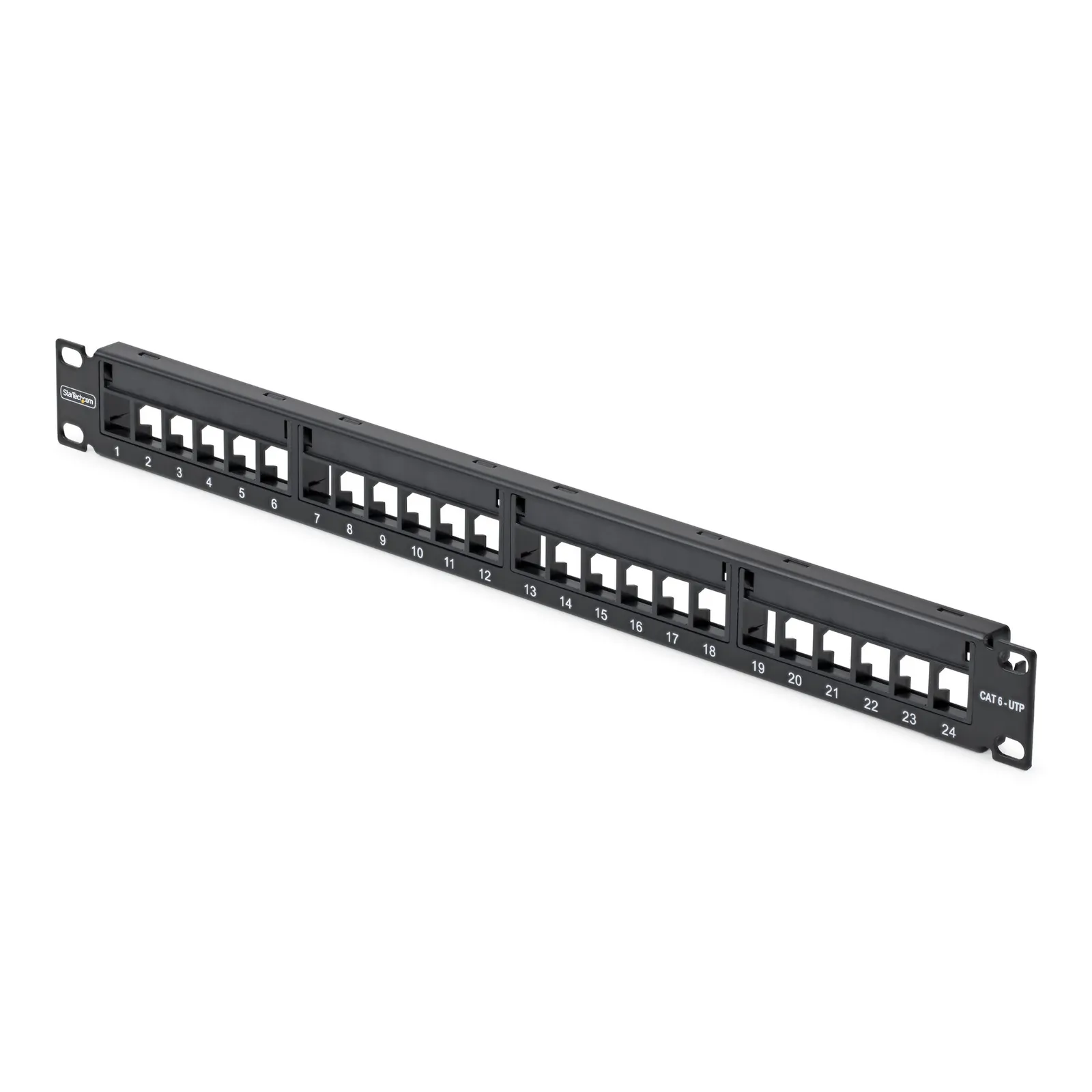 StarTech.com C6PANELUTP241U patch panel
