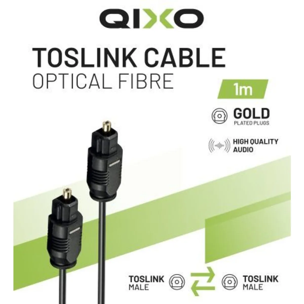 Qixo QXTOSLINKMM1MK audio cable