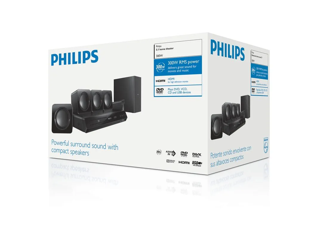 Philips HTD3509/94 home cinema system – slika 3