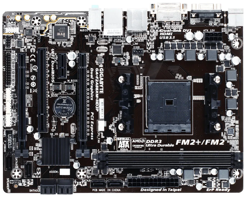 GIGABYTE GA-F2A88XM-HD3P (rev. 1.0) – slika 2