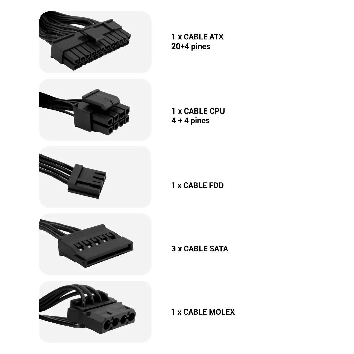 CoolBox S300 power supply unit – slika 3