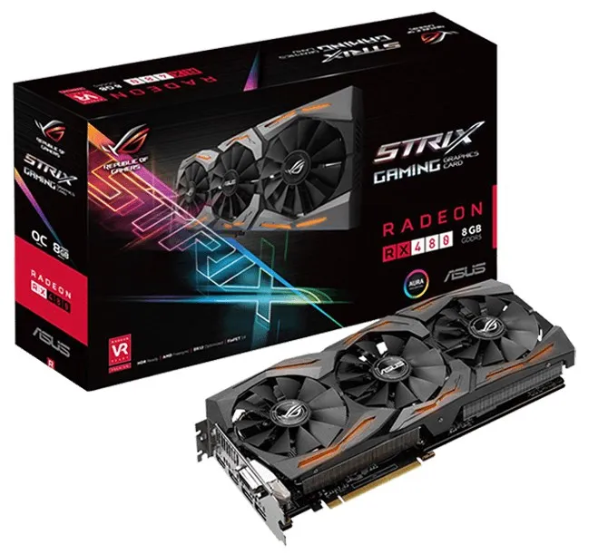 ASUS ROG STRIX-RX480-8G-GAMING