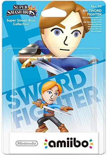 Nintendo Amiibo Smash Mii Sword Fighter