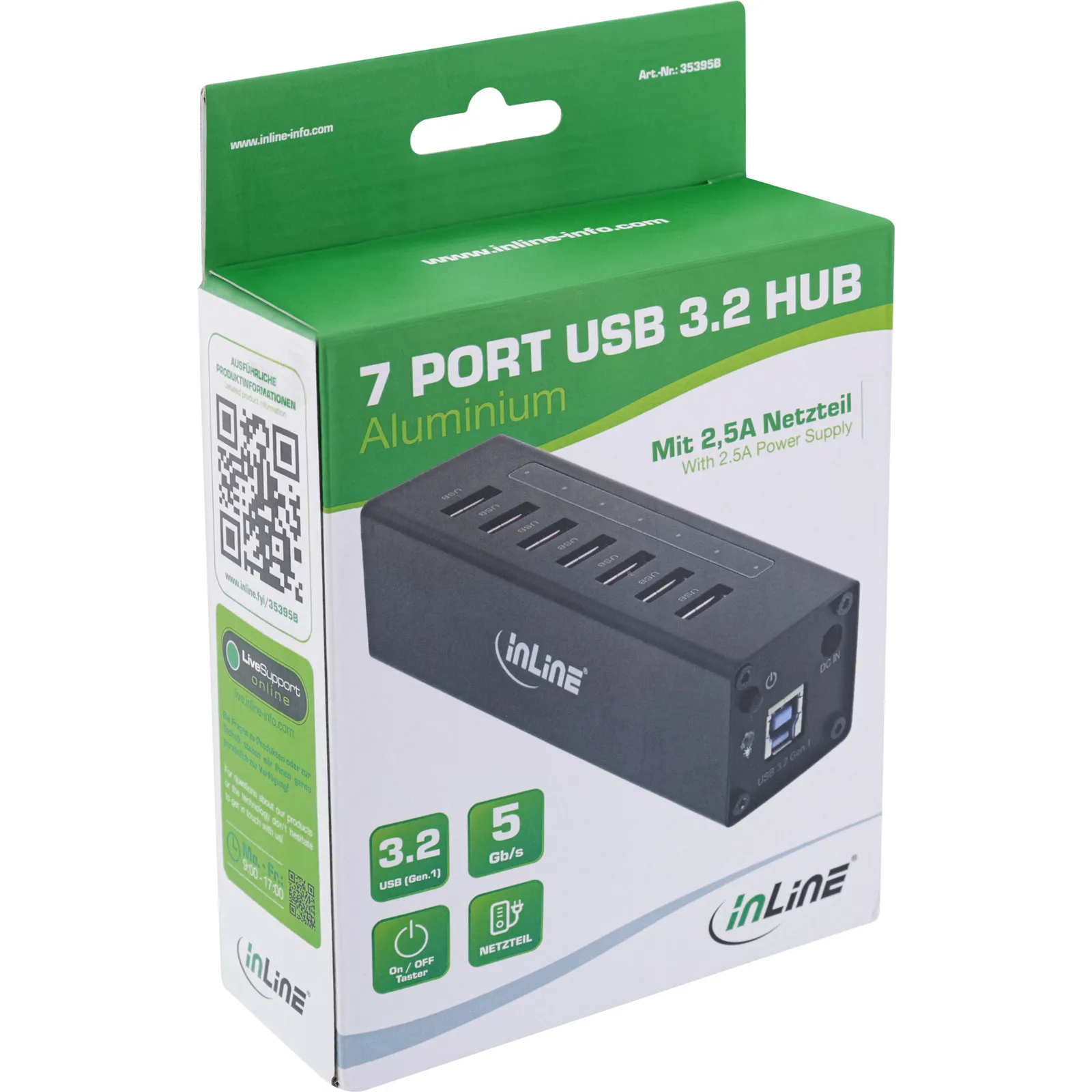 InLine 35395B interface hub – slika 3