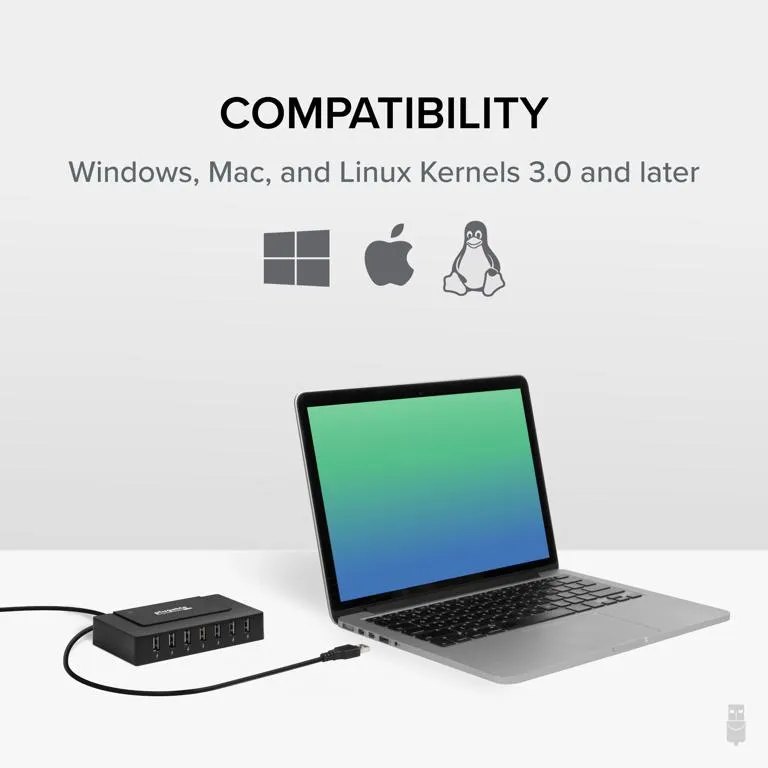 Plugable Technologies USB2-HUB7BC interface hub – slika 3