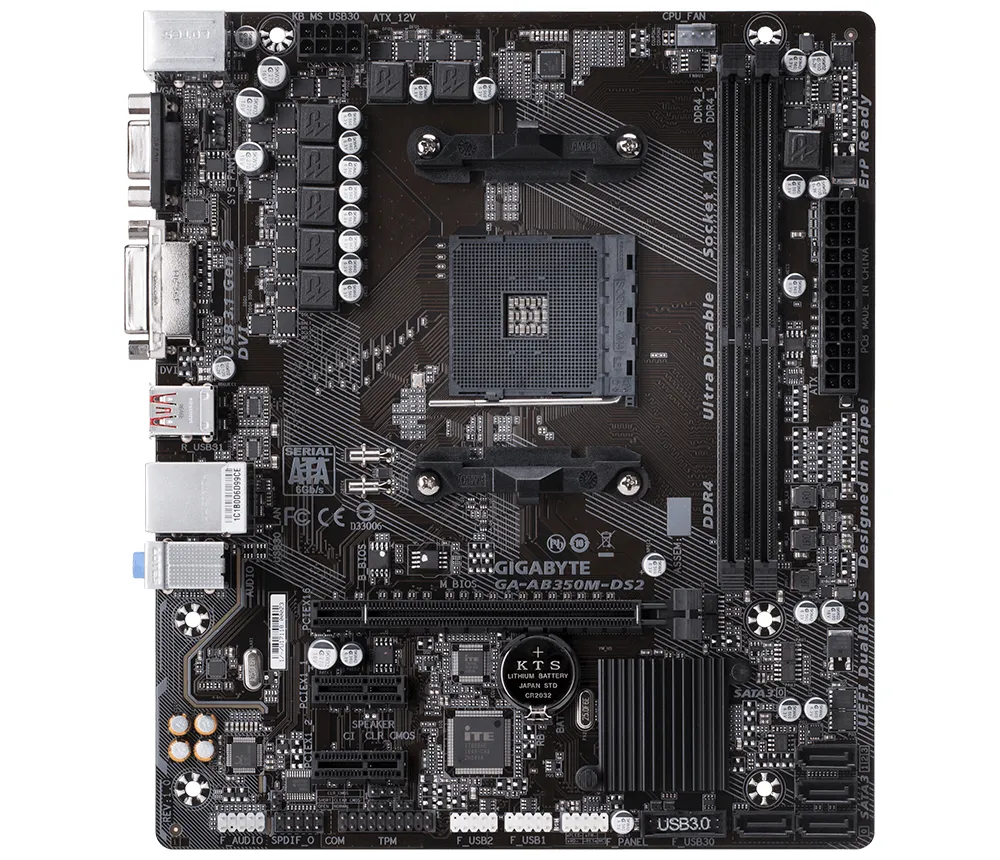 GIGABYTE GA-AB350M-DS2 Bulk – slika 2