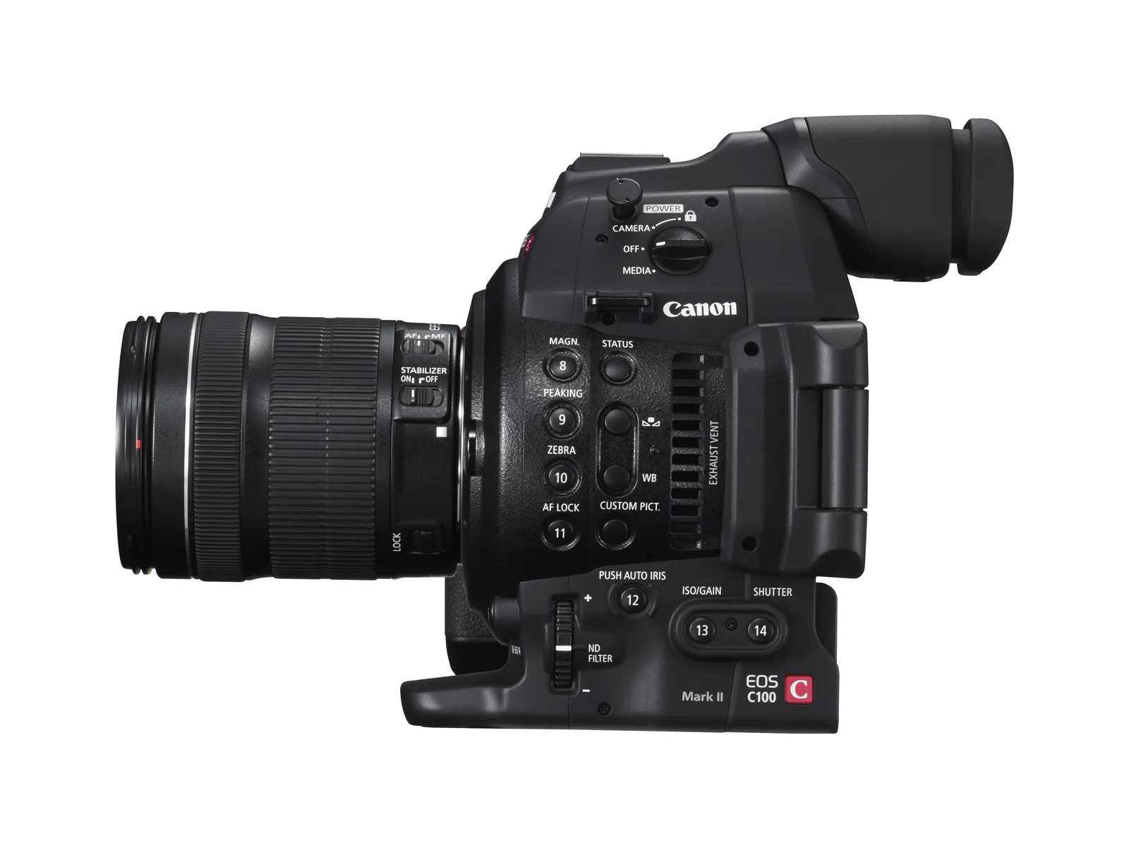 Canon Cinema EOS C100 Mark II + EF-S 18-135 – slika 3