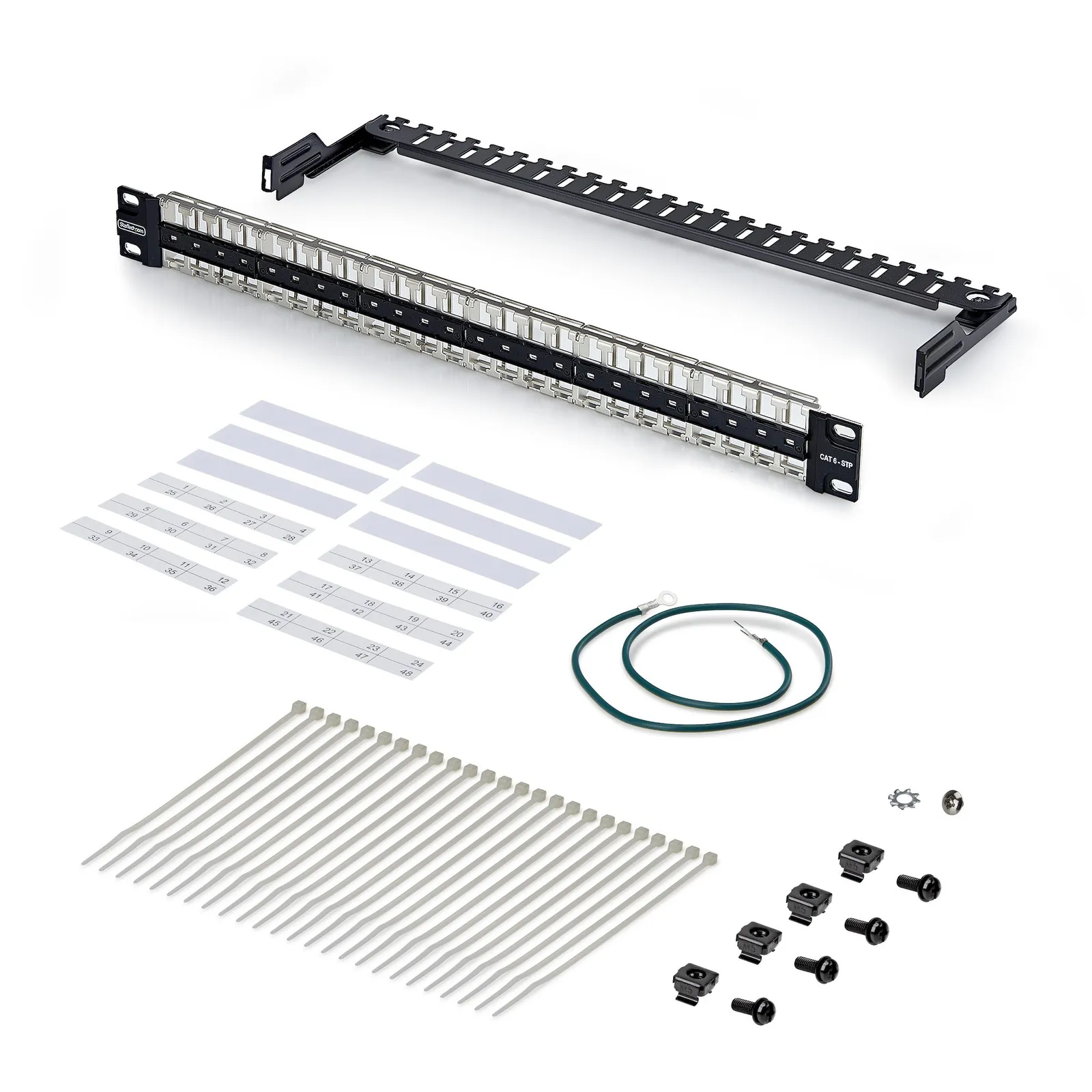 StarTech.com C6PANELSTP481UCM patch panel – slika 8
