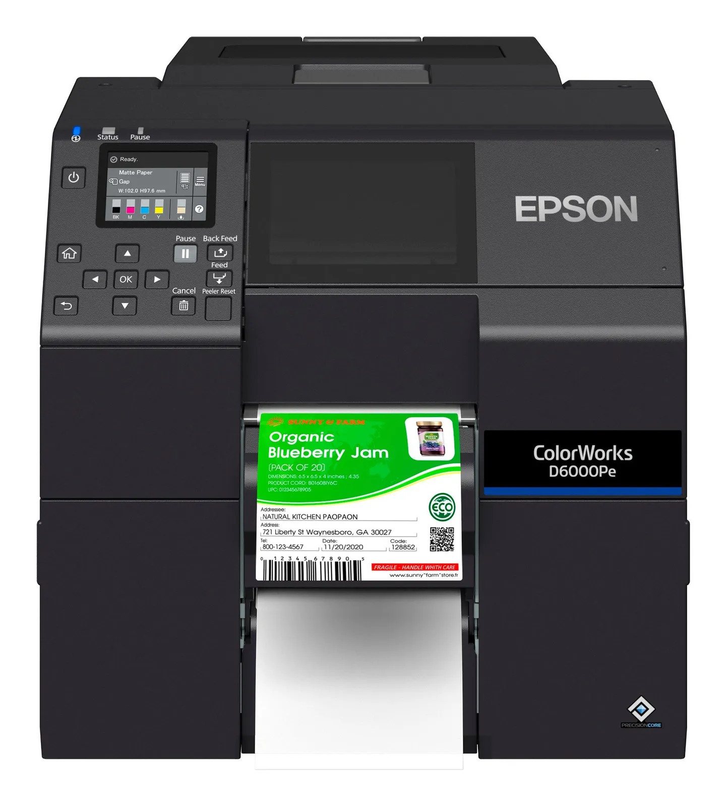 Epson ColorWorks D6000Pe label printer – slika 5