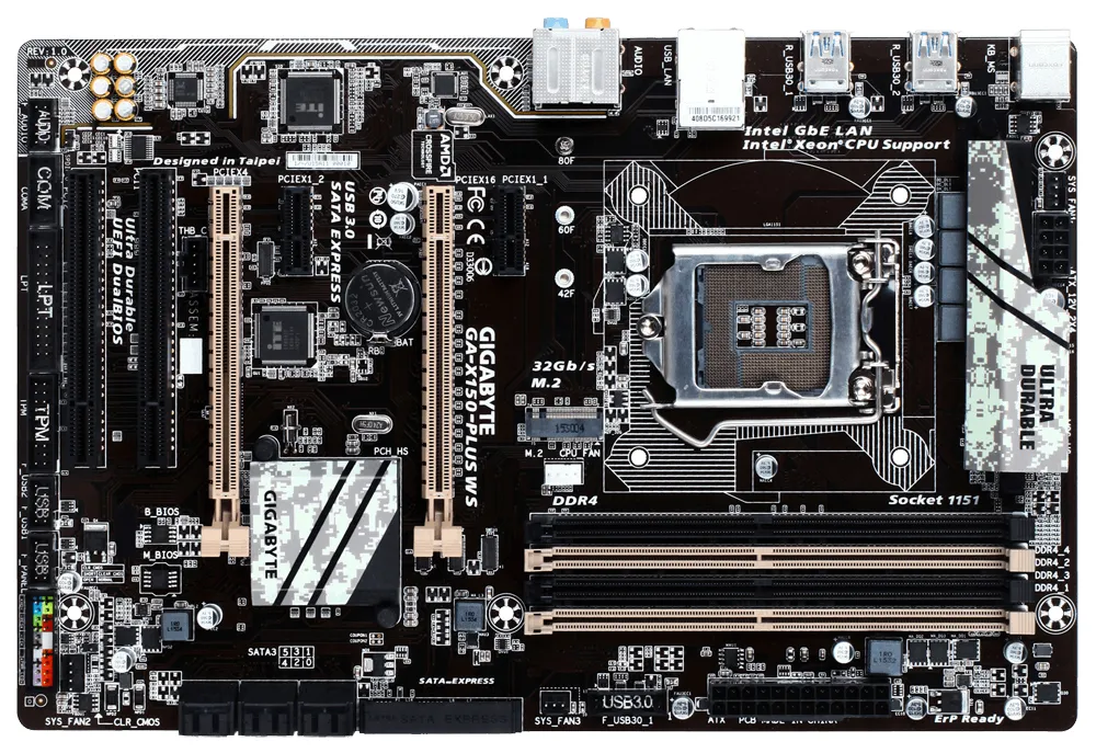 GIGABYTE GA-X150-PLUS WS motherboard – slika 2