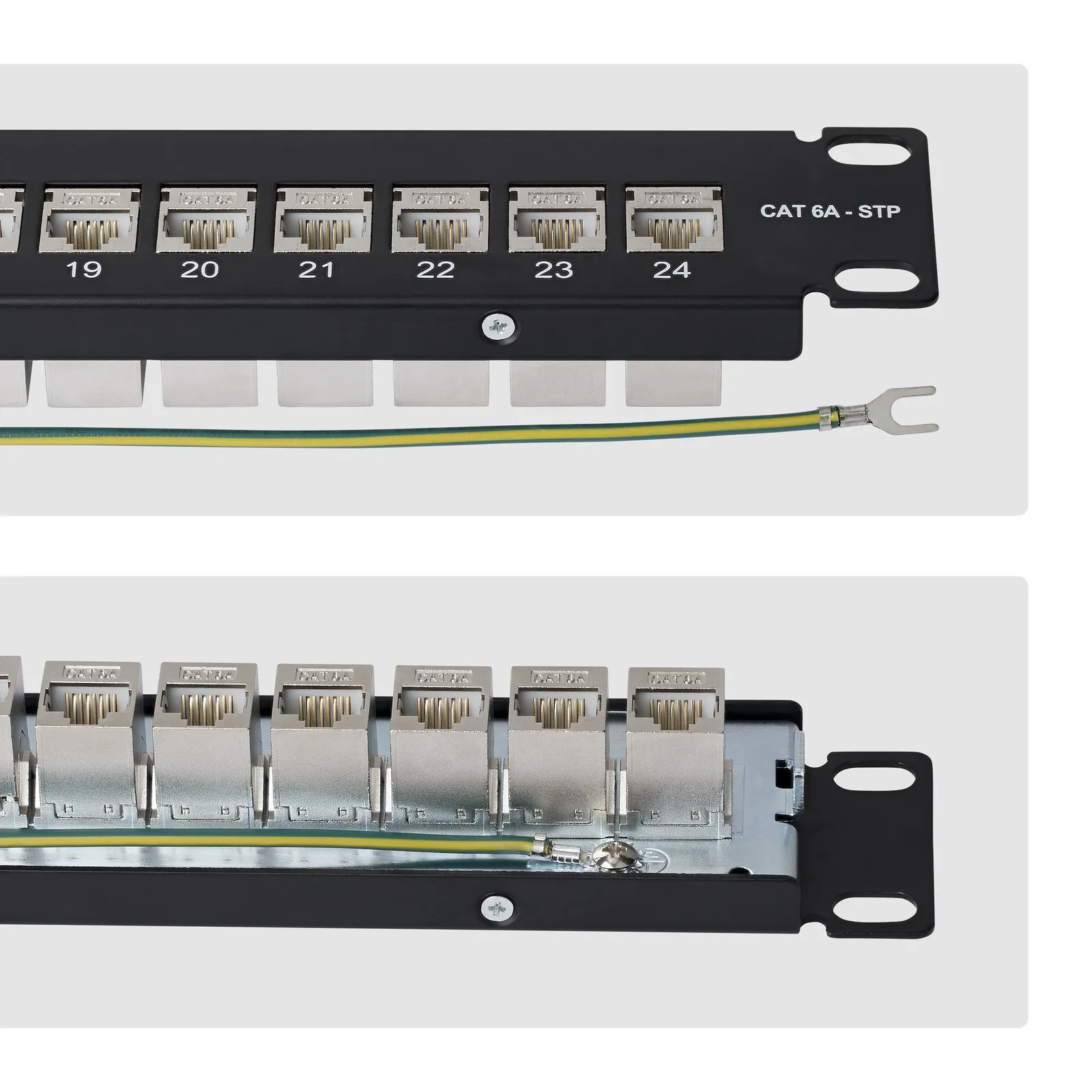 StarTech.com C6APANELSTP241UFT patch panel – slika 3
