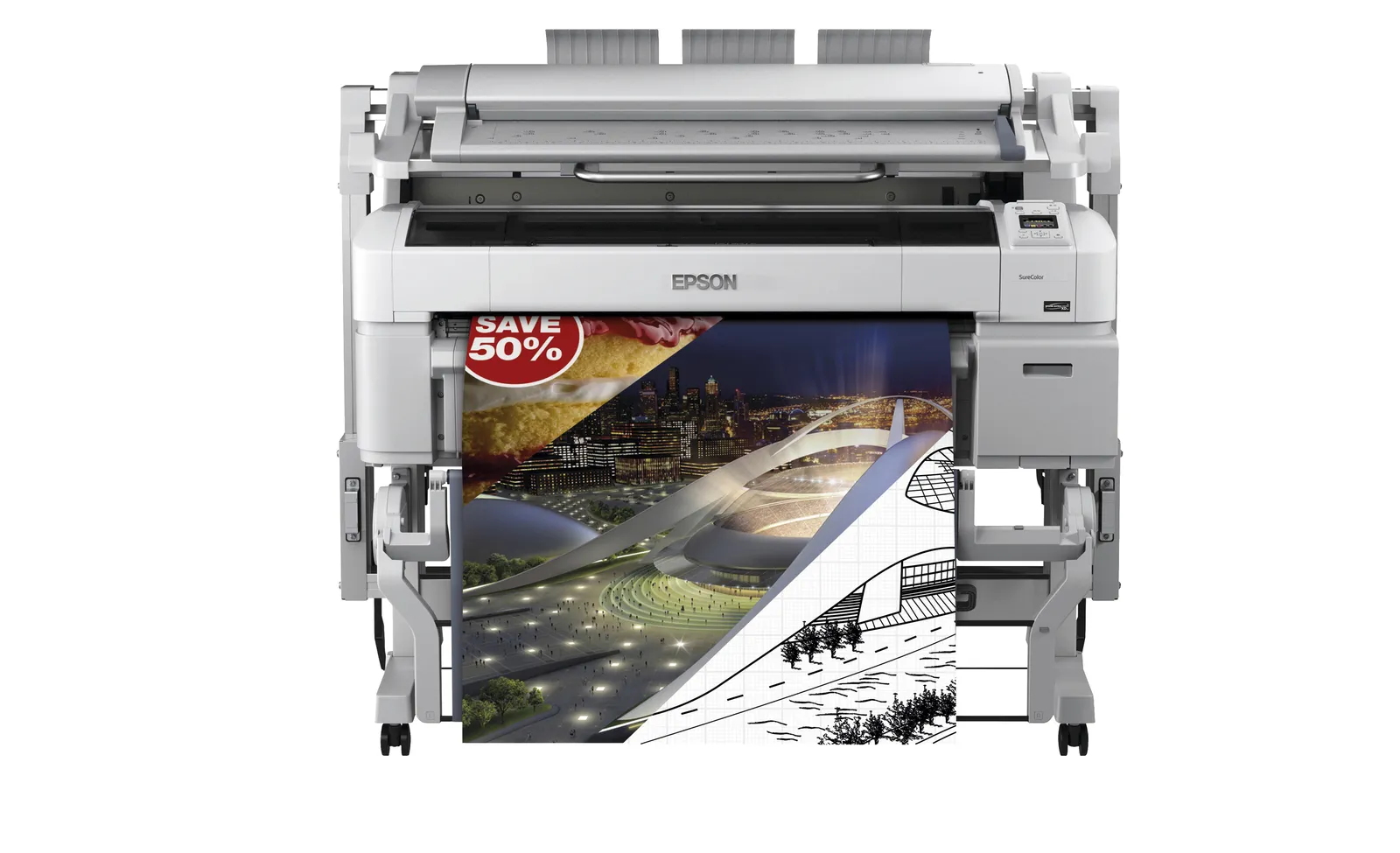 Epson SureColor SC-T5200 MFP HDD large format printer