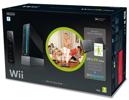 Nintendo Wii Console + Wii Fit Plus Bundle – slika 2