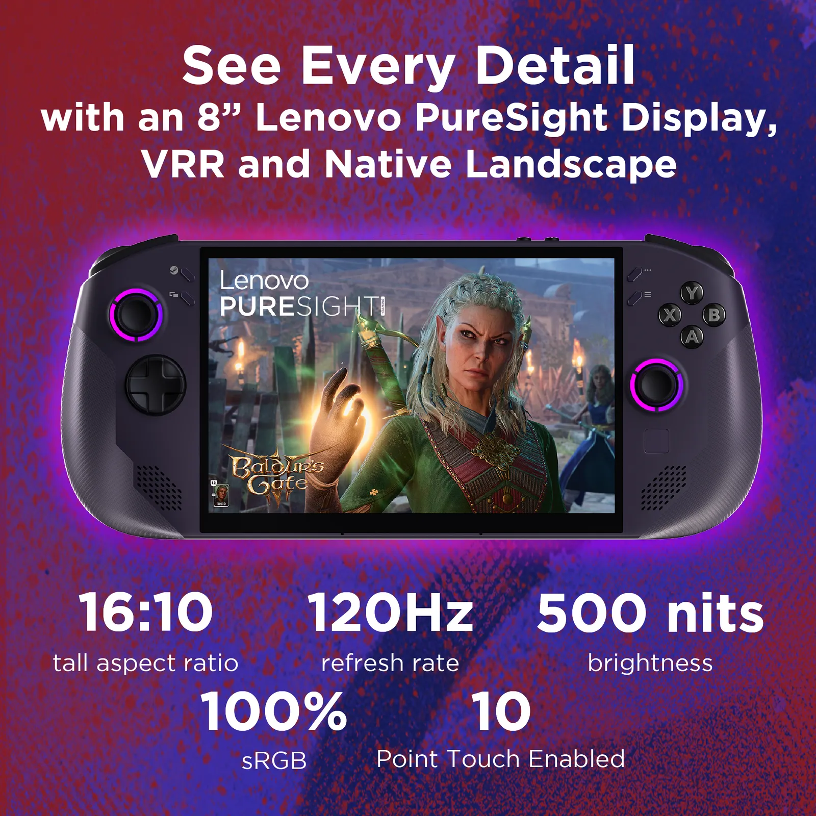 Lenovo Legion Go S 8ARP1 portable game console – slika 25