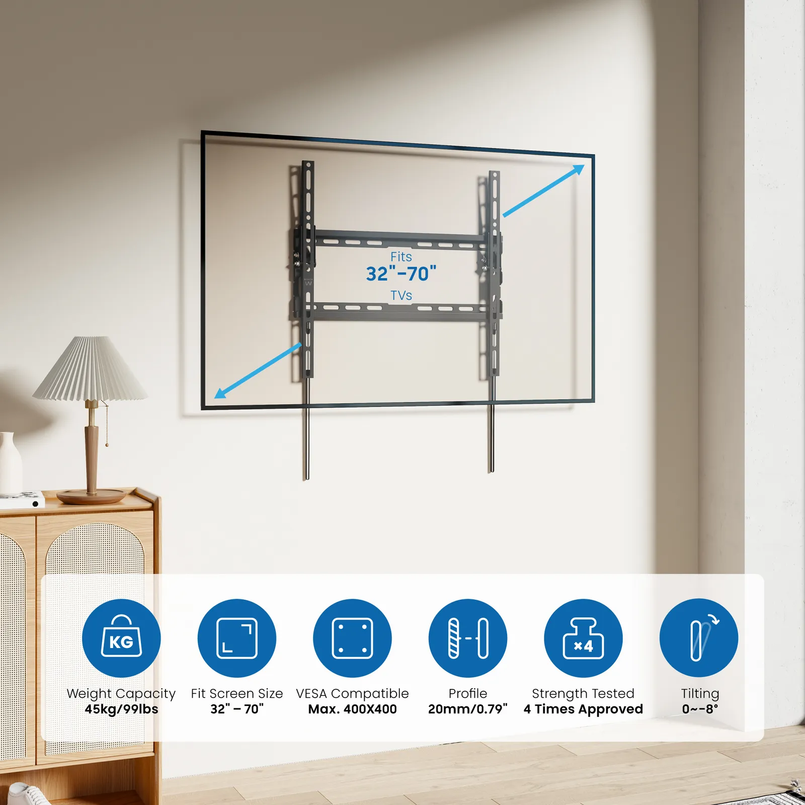 Ewent EW1507 TV mount/stand – slika 3