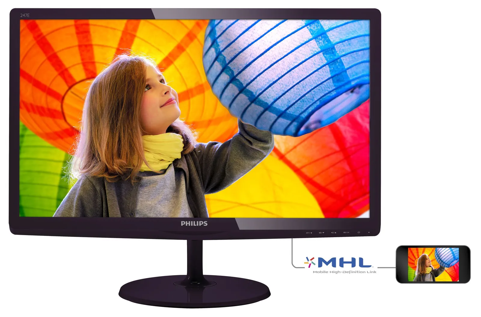 Philips 247E6LDAD/75 computer monitor – slika 2