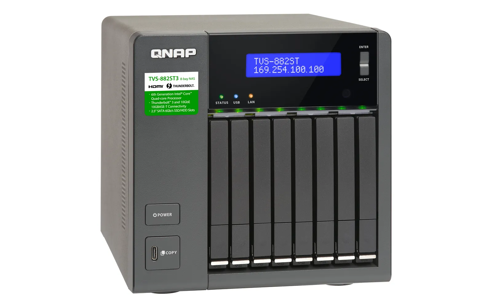 QNAP TVS-882ST3 – slika 9