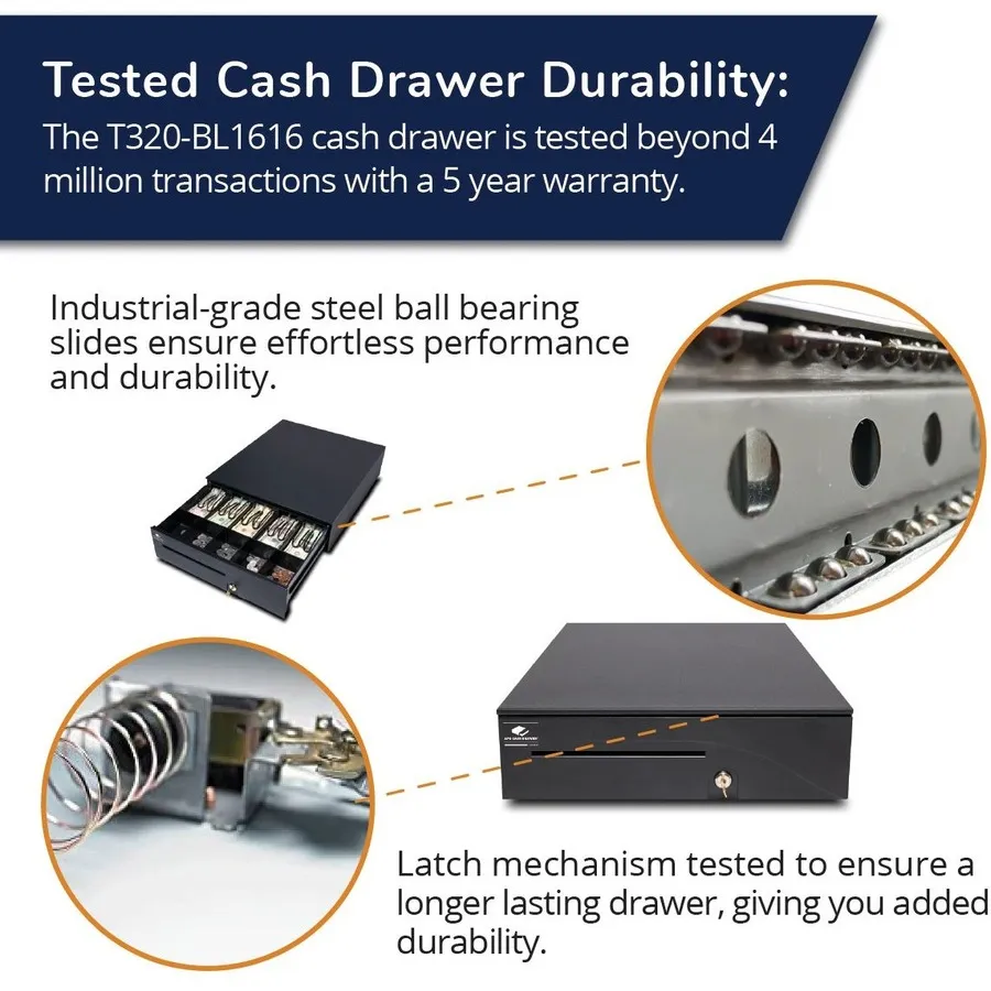 apg Solutions T320BL1616 cash drawer – slika 5