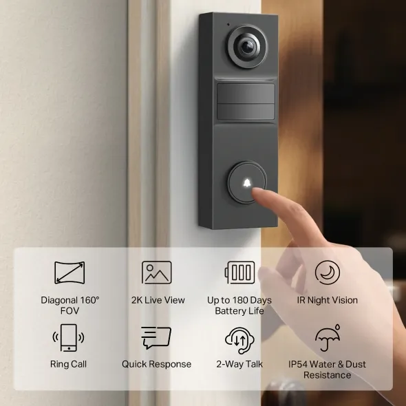 TP-Link Tapo D205 video intercom system – slika 3