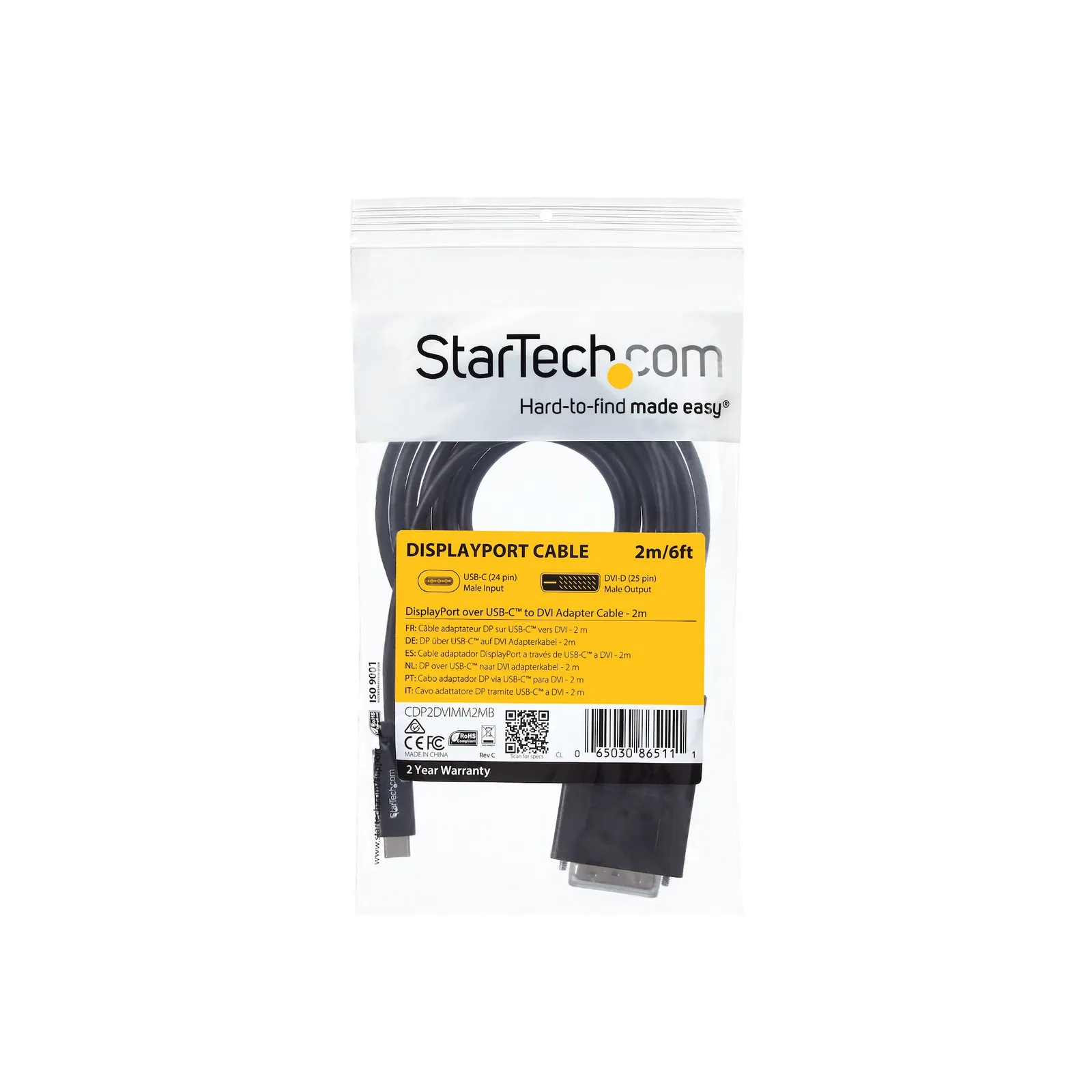 StarTech.com CDP2DVIMM2MB video cable adapter – slika 8