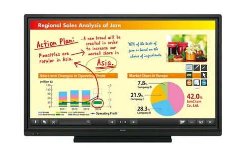 Sharp PN-L703B interactive whiteboard