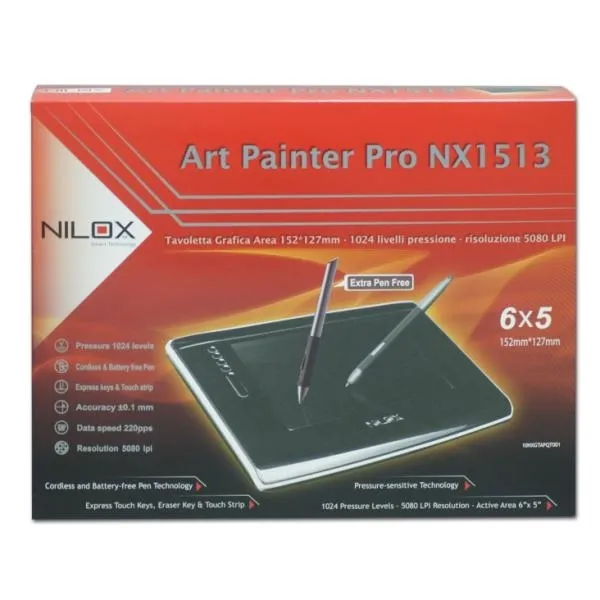 Nilox Painter Pro NX1513 graphic tablet – slika 3