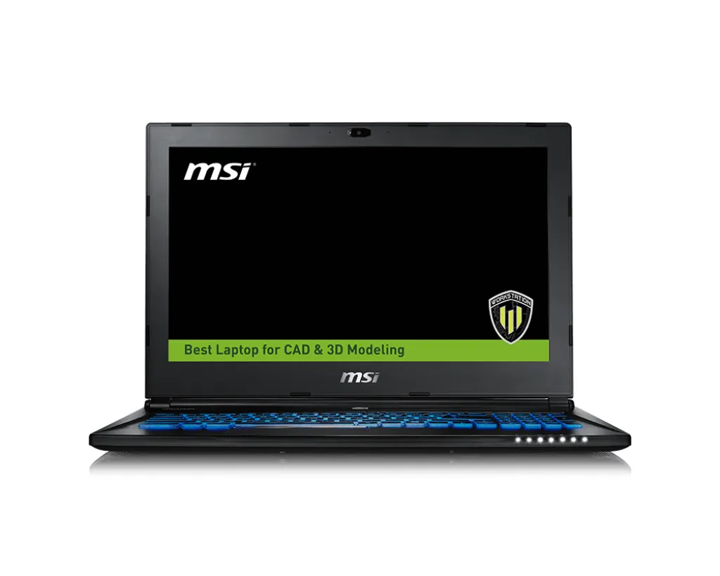 MSI Workstation WS60 6QJ-408BE laptop