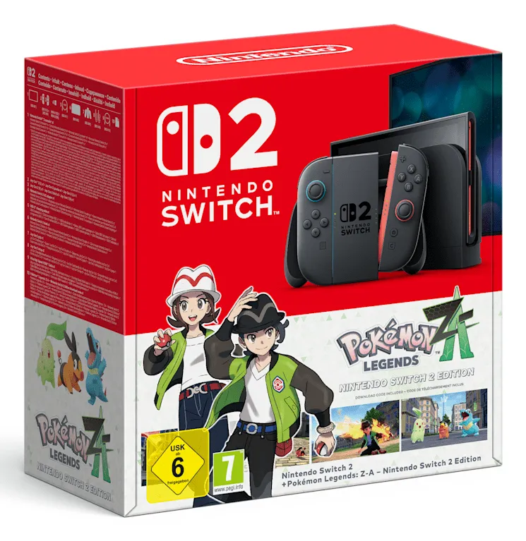 Nintendo Switch 2 + Pokémon Legends: Z-A Bundle portable game console