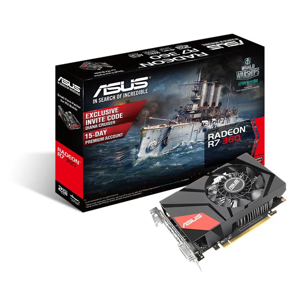 ASUS MINI-R7360-2G graphics card – slika 5