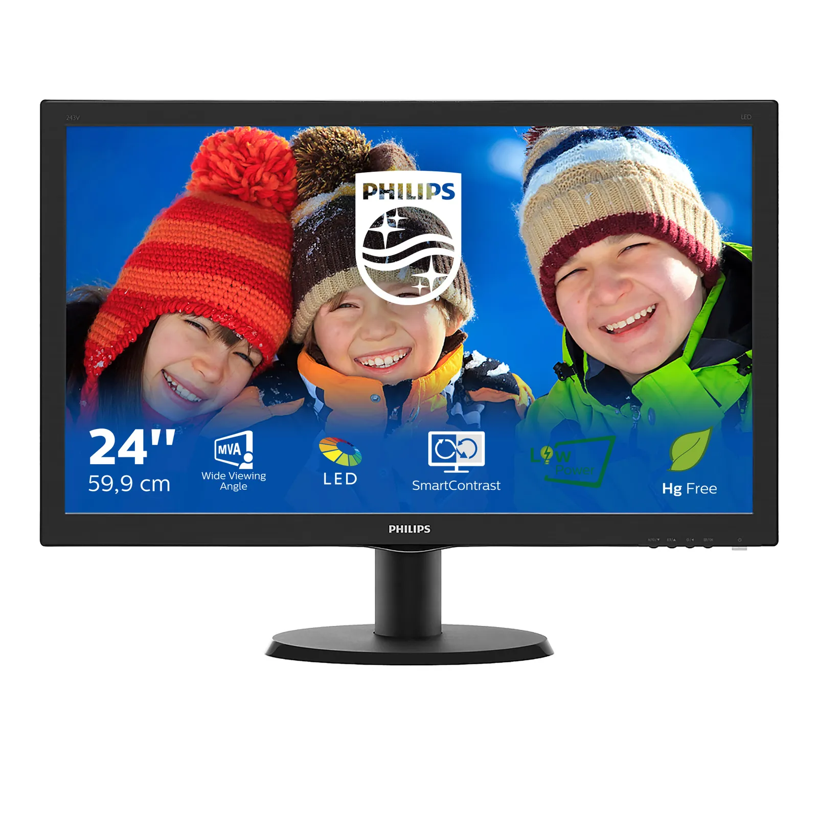 Philips V Line 243V5QSBA/96 computer monitor – slika 3