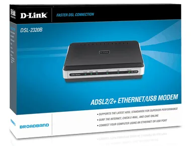 D-Link DSL-2302B modem – slika 2