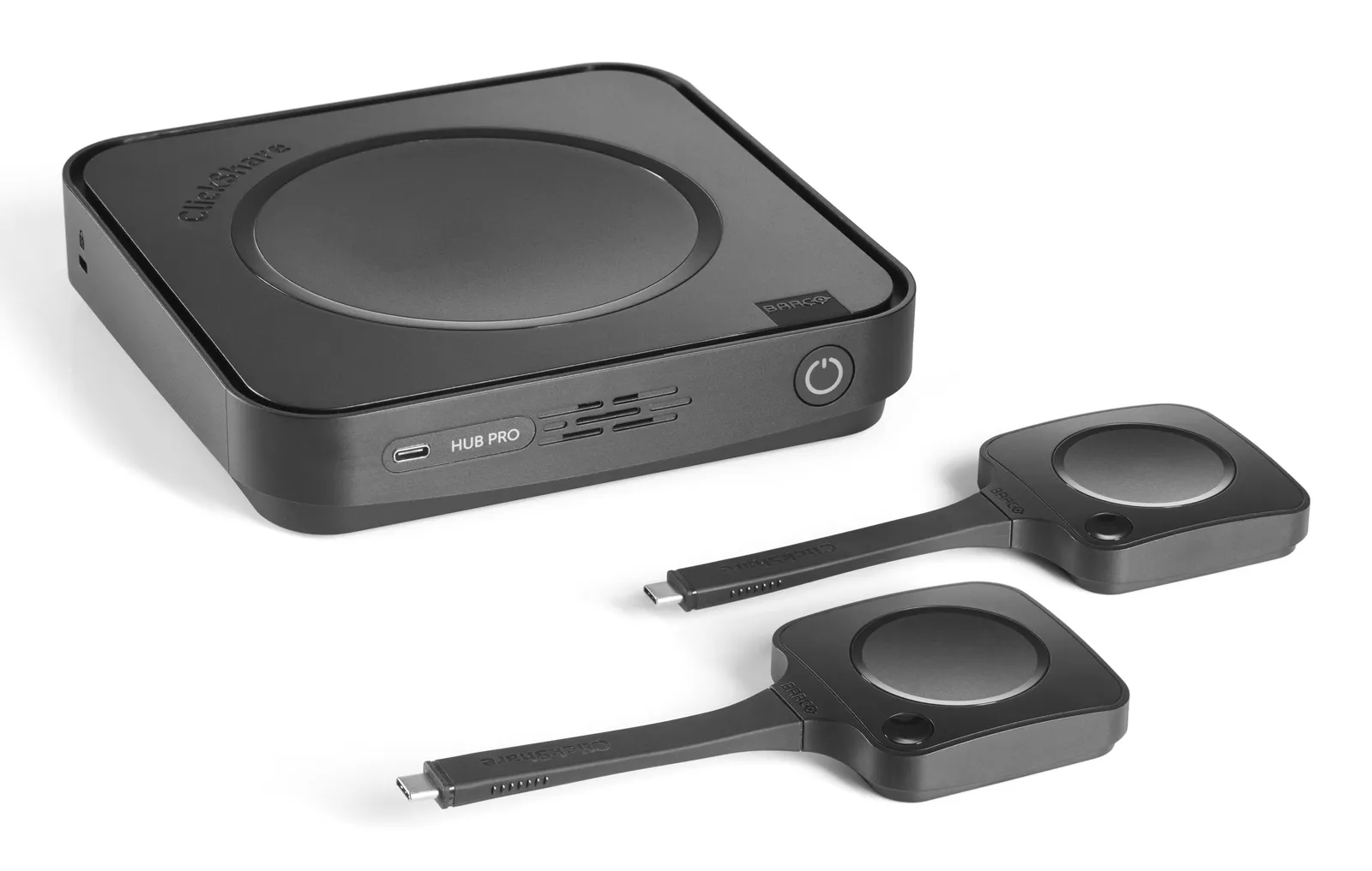 Barco ClickShare Hub Pro video conferencing system