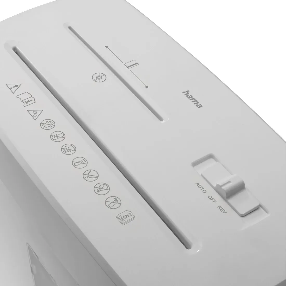 Hama Prime M50CD-W paper shredder – slika 3